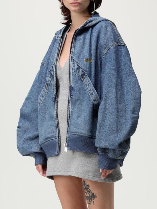 25FW 디 아티코 봄버 자켓 251WCB00066DDD085AA 024 Blue - THE ATTICO