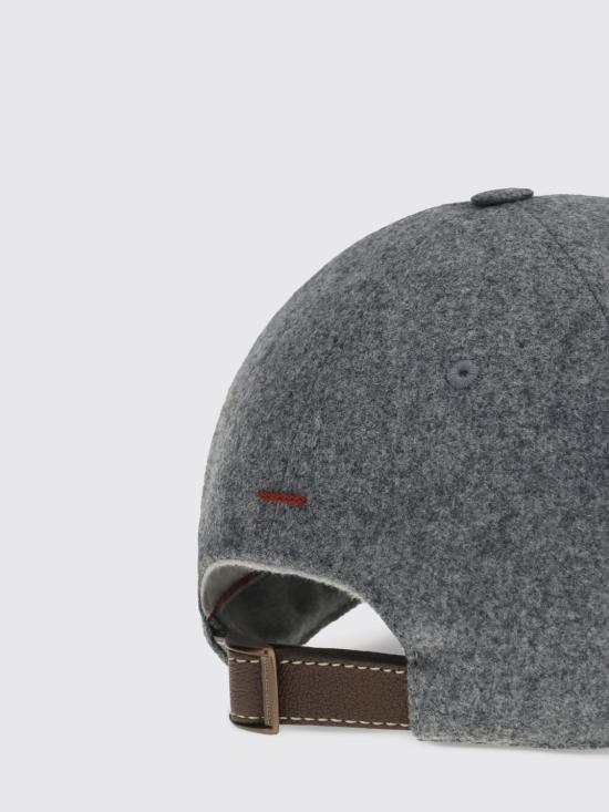 26FW 브루넬로 쿠치넬리 볼캡 M038P9850 CGQ69 Grey - BRUNELLO CUCINELLI