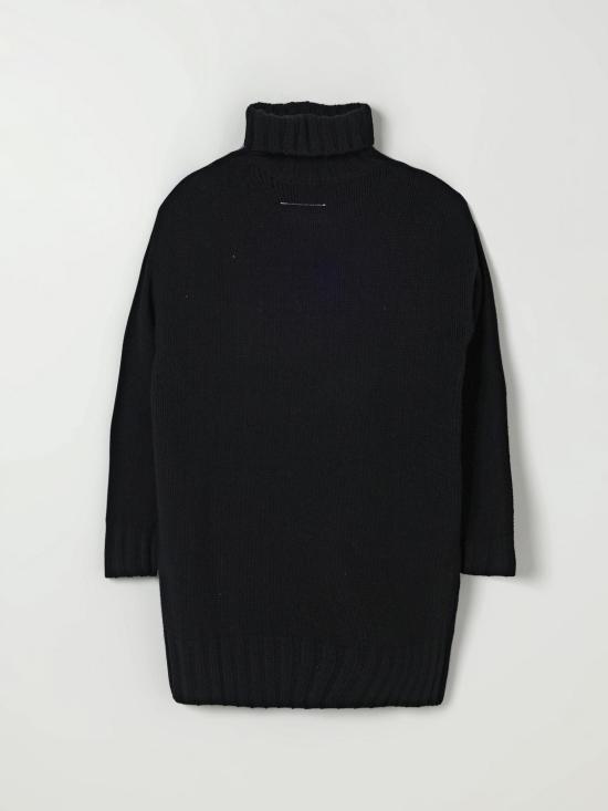 25FW [키즈] MM6 메종마르지엘라 원피스 M60848MM06M M6900 Black - MM6 MAISON MARGIELA