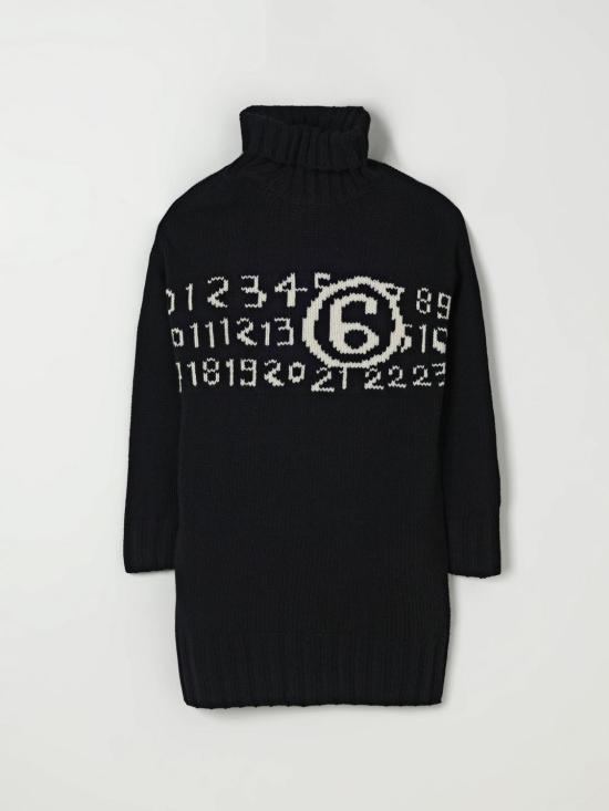 25FW [키즈] MM6 메종마르지엘라 원피스 M60848MM06M M6900 Black