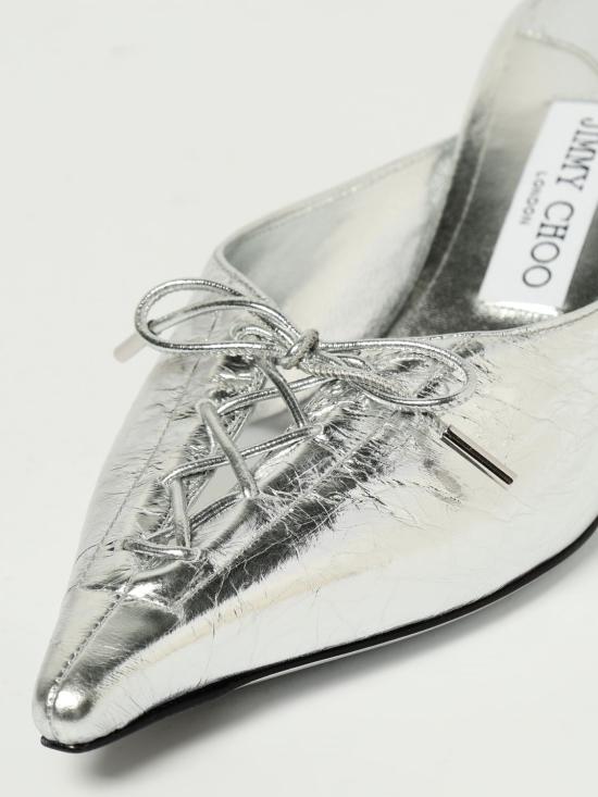 25FW 지미추 뮬/슬리퍼 SCARLETTMULE50BYK Silver - JIMMY CHOO