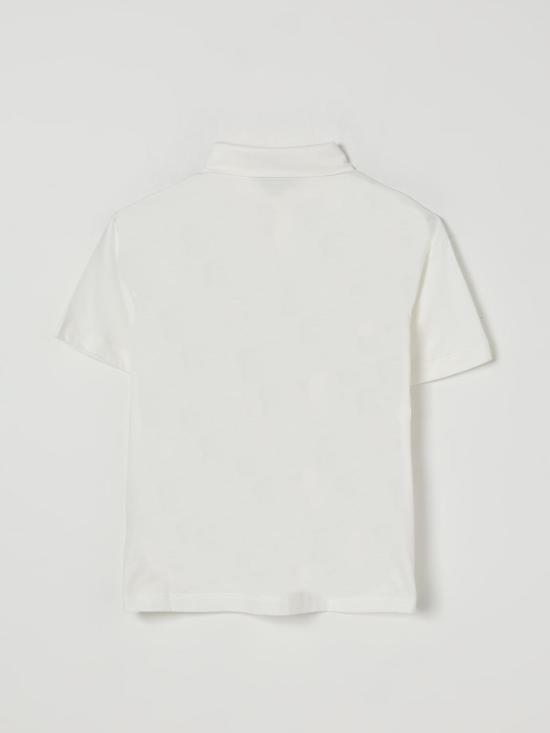 25FW [키즈] 펜디 폴로 셔츠 JMI4757AJ F0TU9 White - FENDI