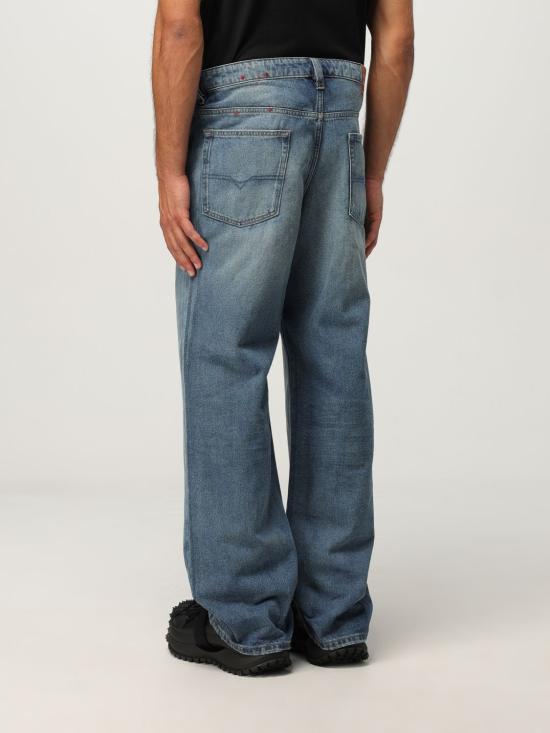 25FW 디젤 2001 D 매크로 릴렉스 핏 데님 팬츠 A115980DBEB 01 Blue - DIESEL