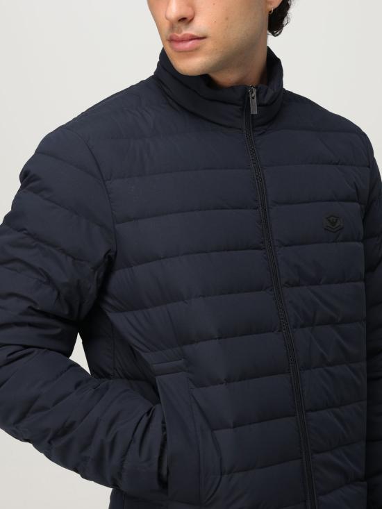 25FW 엠포리오 아르마니 숏패딩 8N1BQ21NLRZ 0920 Blue - EMPORIO ARMANI