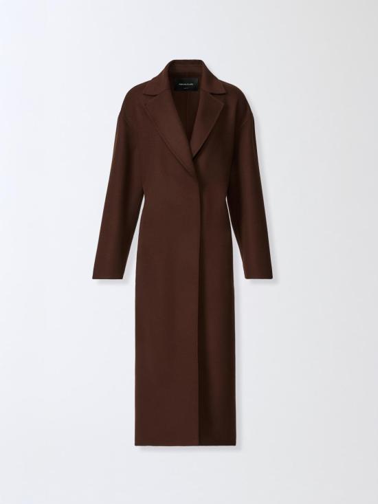 25FW 파비아나 필리피 더블 울 코트 CTD215F235L509 1269 Ebony - FABIANA FILIPPI