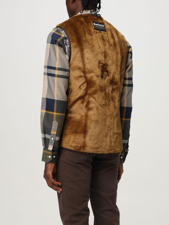 25FW 바버 베스트 MLI0004 BR31 Brown - BARBOUR