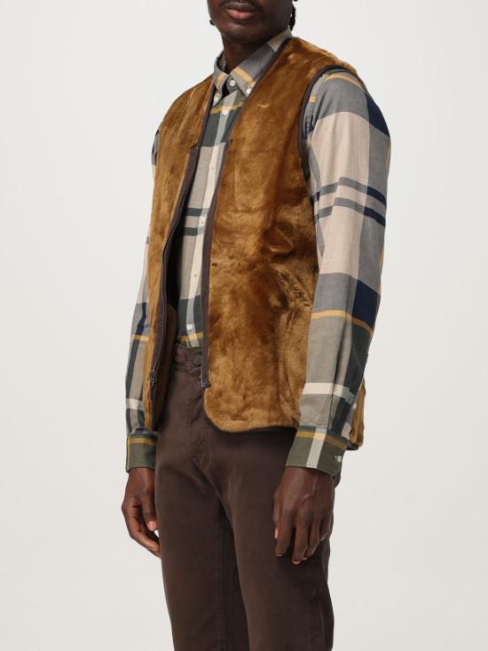 25FW 바버 베스트 MLI0004 BR31 Brown - BARBOUR