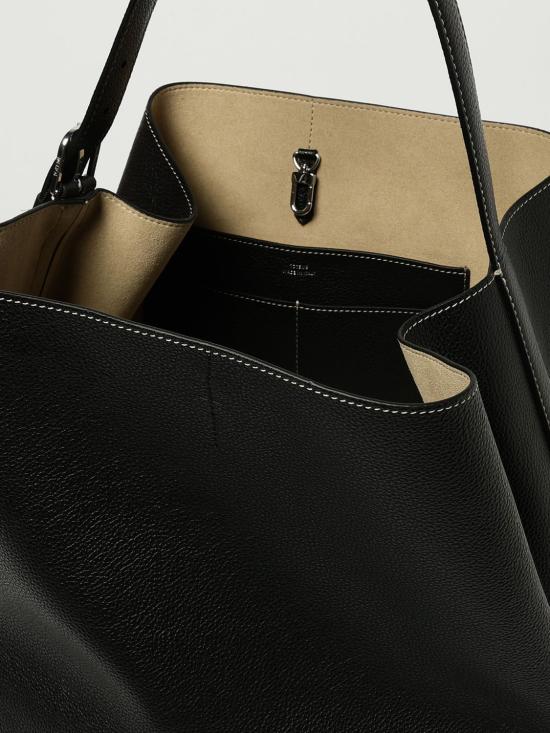 25FW 토템 토트백 234WAL853LE0030 001 Black - TOTEME