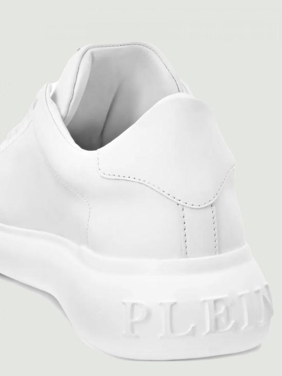 25FW 필립 플레인 뮬/슬리퍼 FAESUSC0804PLE075N 01 White - PHILIPP PLEIN