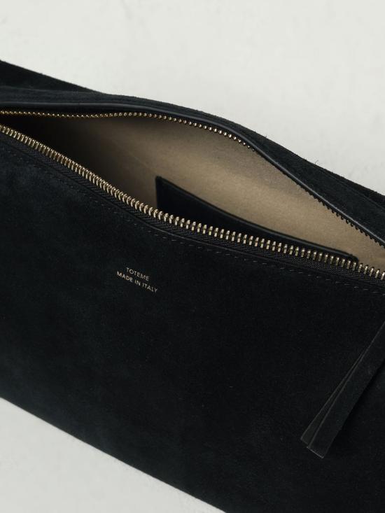 25FW 토템 토트백 253WAL0093LE0004 001 Black - TOTEME