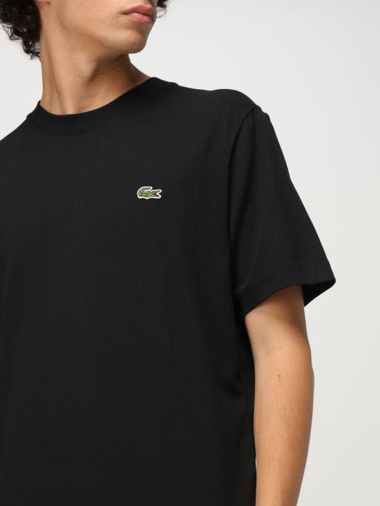 25FW 라코스테 반팔 티셔츠 TH7318 031 Black - LACOSTE