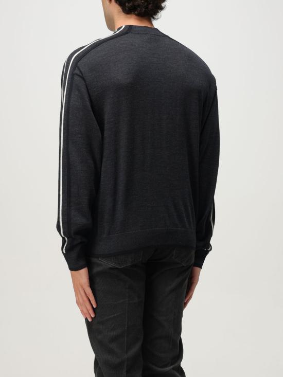 25FW 엠포리오 아르마니 스웨터 EM002423AF14199 F8085 Charcoal - EMPORIO ARMANI