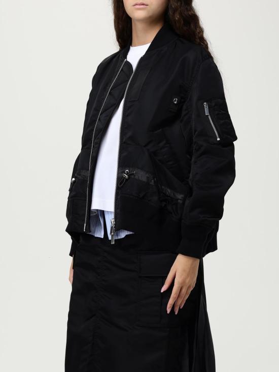 25FW 사카이 자켓 2507992 001 Black - SACAI
