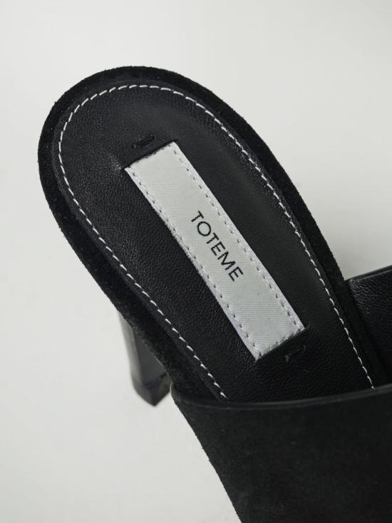 25FW 토템 힐/펌프스 253WAS0245LE0004 001 Black - TOTEME