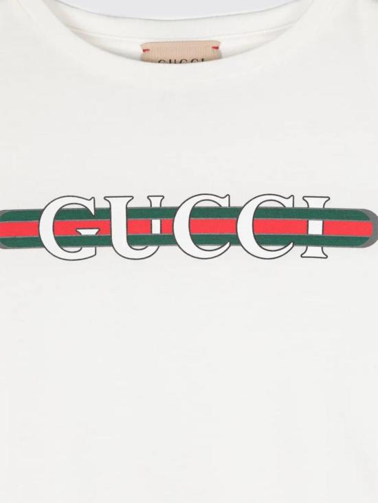 25FW [키즈] 구찌 티셔츠 561651XJGPI 9214 White - GUCCI