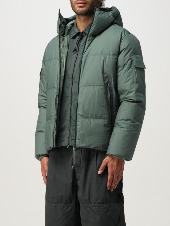 25FW 씨피 컴퍼니 숏패딩 19CLOW009A110400A 619 Green - C.P. COMPANY