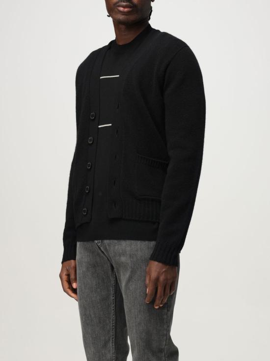 25FW 드루모어 가디건 D4W110L 690 Black - DRUMOHR