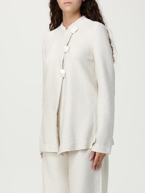 25FW 엠포리오 아르마니 자켓 EW002792AF19259 U1144 Yellow Cream - EMPORIO ARMANI