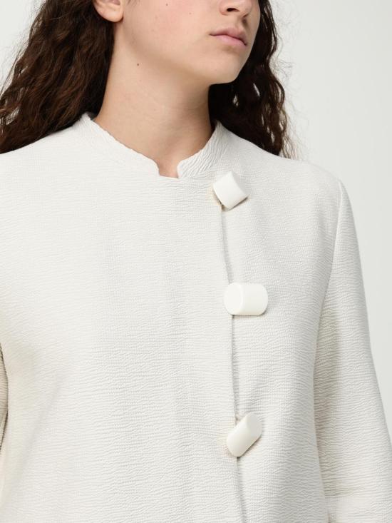 25FW 엠포리오 아르마니 자켓 EW002792AF19259 U1144 Yellow Cream - EMPORIO ARMANI