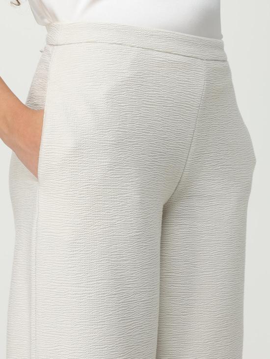 25FW 엠포리오 아르마니 스트레이트 팬츠 EW002793AF19259 U1144 Yellow Cream - EMPORIO ARMANI