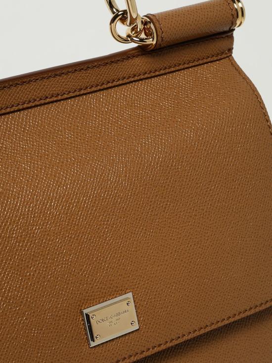26SS 돌체앤가바나 라지 시실리 핸드백 BB6002B1001 8M417 Beige - DOLCE & GABBANA