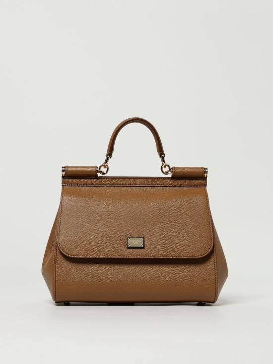 26SS 돌체앤가바나 라지 시실리 핸드백 BB6002B1001 8M417 Beige