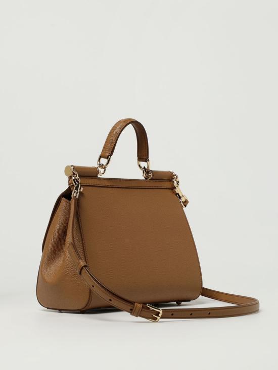 26SS 돌체앤가바나 라지 시실리 핸드백 BB6002B1001 8M417 Beige - DOLCE & GABBANA
