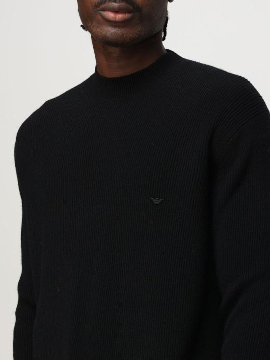 25FW 엠포리오 아르마니 스웨터 EM002635AF18234 UC001 Black - EMPORIO ARMANI