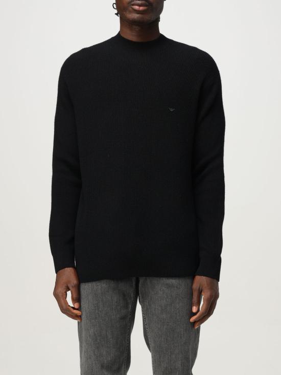 25FW 엠포리오 아르마니 스웨터 EM002635AF18234 UC001 Black