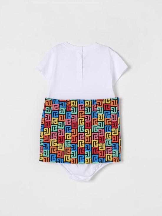 25FW [키즈] 발망 점프수트 BW1181Z2854 930MC Multicolor - BALMAIN