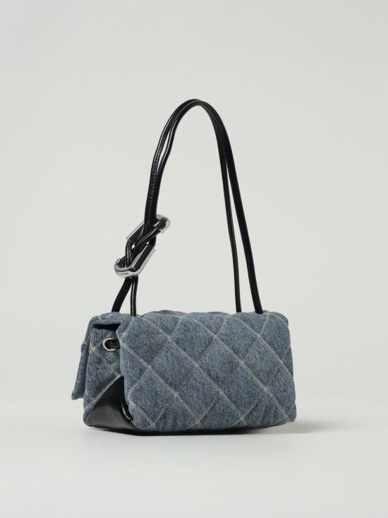 25FW 마크제이콥스 퀼티드 데님 미니 듀얼 백 2P5HSH013H03 416 Blue - MARC JACOBS