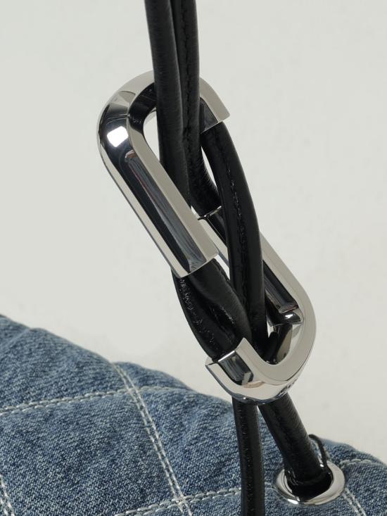 25FW 마크제이콥스 퀼티드 데님 미니 듀얼 백 2P5HSH013H03 416 Blue - MARC JACOBS