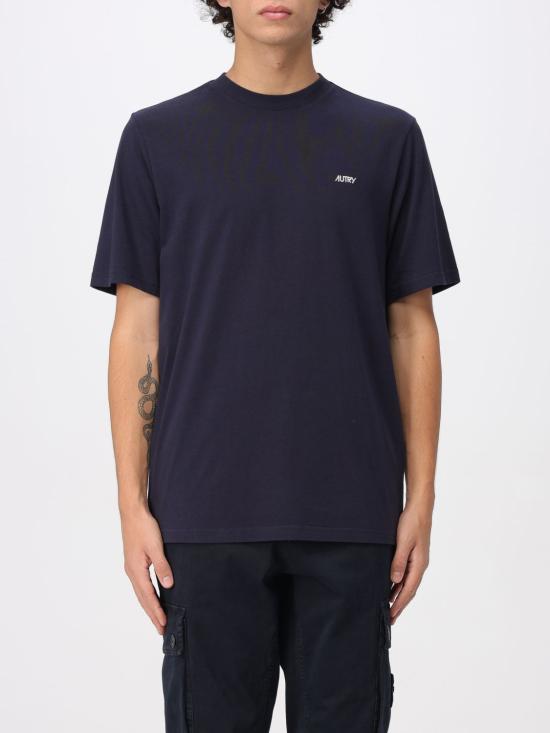 25FW 오트리 반팔 티셔츠 TSPM A7CB Blue