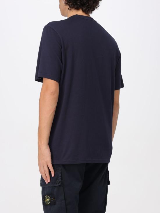 25FW 오트리 반팔 티셔츠 TSPM A7CB Blue - AUTRY
