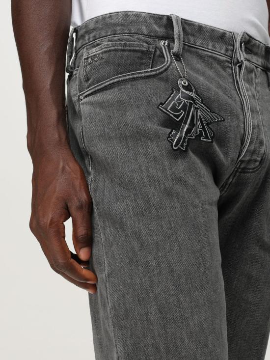 25FW 엠포리오 아르마니 데님 팬츠 EM000668AF17494 M8001 Grey - EMPORIO ARMANI