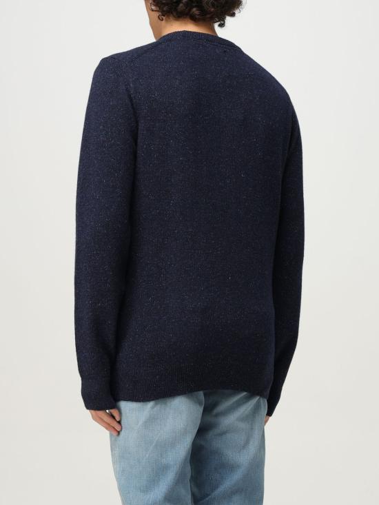 25FW 바버 스웨터 MKN0844 NY91 Blue - BARBOUR