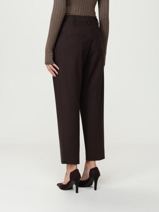 25FW 브루넬로 쿠치넬리 스트레이트 팬츠 MPW07P8308 C019 Coffee - BRUNELLO CUCINELLI