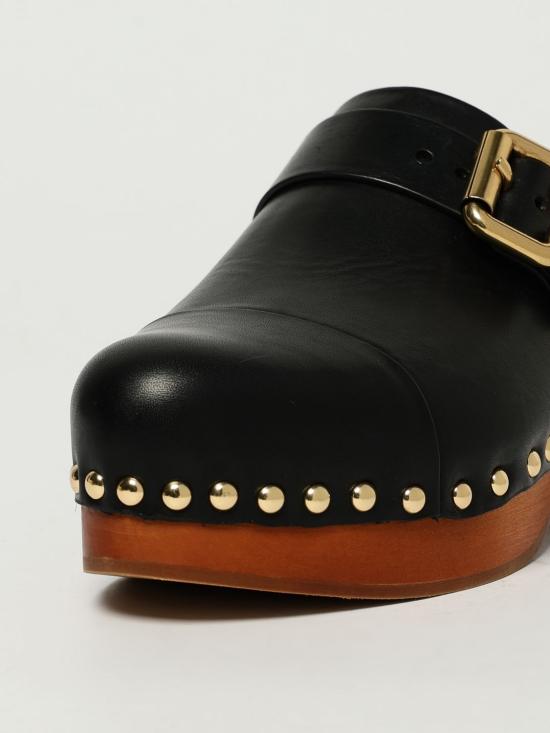 25FW 끌로에 뮬/슬리퍼 CH25A12ZLT 001 Black - CHLOE