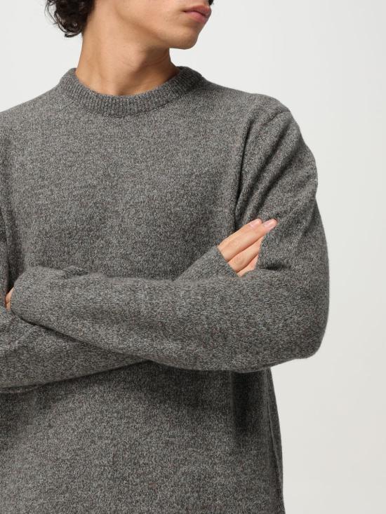 25FW 바버 스웨터 MKN0844 GY78 Brown - BARBOUR