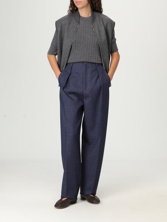 25FW 보테가베네타 베스트 834990V4CB0 1307 Black - BOTTEGA VENETA