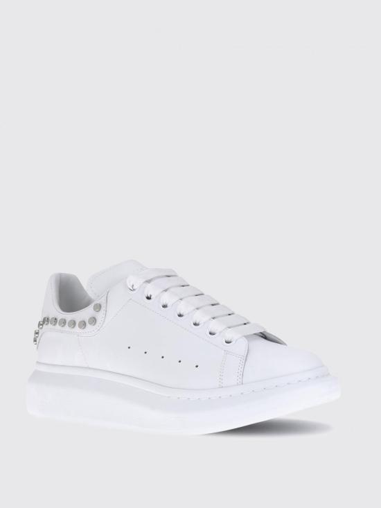 25FW 알렉산더 맥퀸 뮬/슬리퍼 837460WIAGM 9083 White - ALEXANDER MCQUEEN