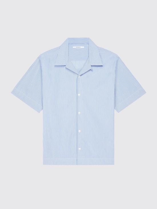 25FW 지방시 반팔 셔츠 BM616J123T 128 Gnawed Blue