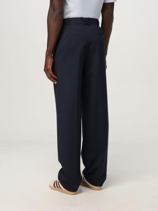 25FW 겐조 스트레이트 팬츠 FE65PA2149GE 79 Blue - KENZO