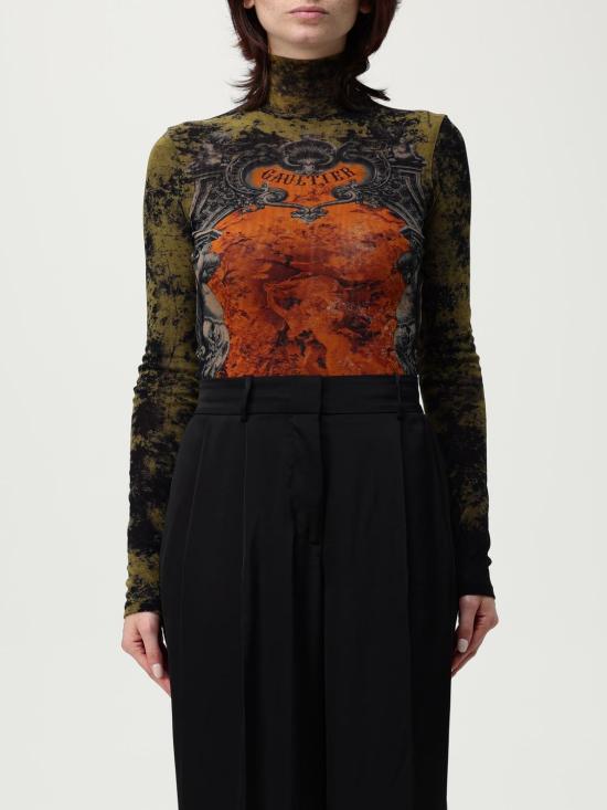 25FW 장 폴 고티에 탑 2503WTO306M006P 004115 Multicolor