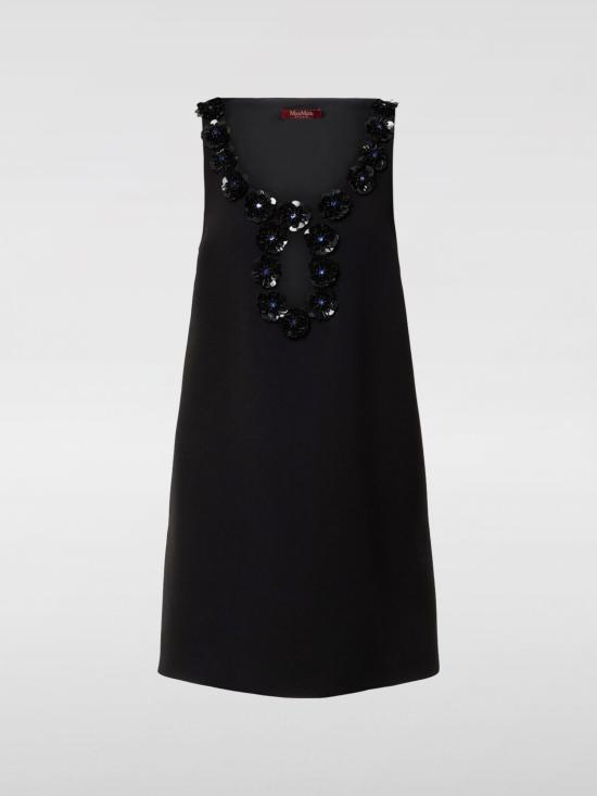 25FW 막스마라 스튜디오 롱 원피스 2516221023600 001 Black