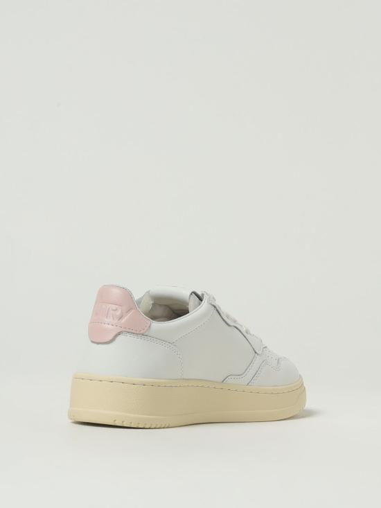25FW 오트리 메달리스트 로우 스니커즈 AULW LL16 White - AUTRY