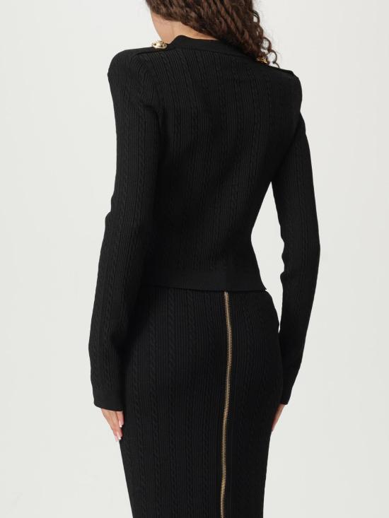 25FW 발망 가디건 FF1KL245KI50 0PA Black - BALMAIN