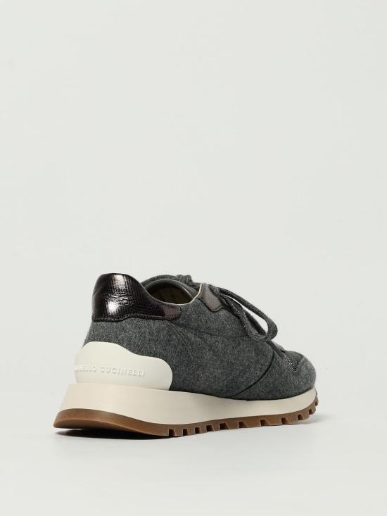 25FW 브루넬로 쿠치넬리 뮬/슬리퍼 MZ26G1960 C003 Grey - BRUNELLO CUCINELLI