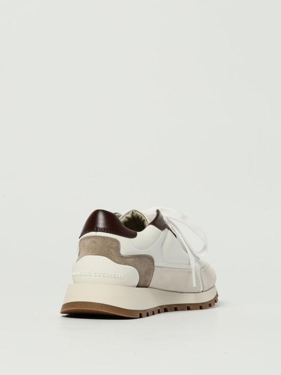 25FW 브루넬로 쿠치넬리 뮬/슬리퍼 MZGSG3028P C7592 White - BRUNELLO CUCINELLI