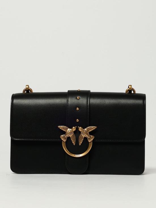 25FW 핑코 숄더백 105857A0F1 Z99Q Black